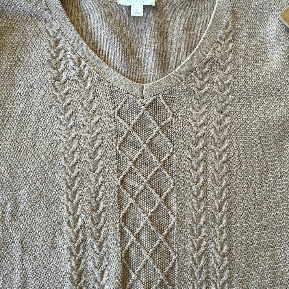 Talbots Petite Camel Sweater size P - Picture 3 of 8